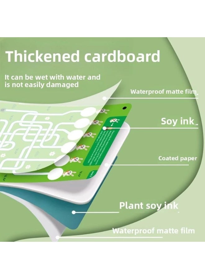 Capstro Children’s Maze Training Activity Book – Logical Thinking, Focus & Hand Coordination Practice for Creative Learning and Early Skill Development – Interlocking Maze Challenge Book - Image 5